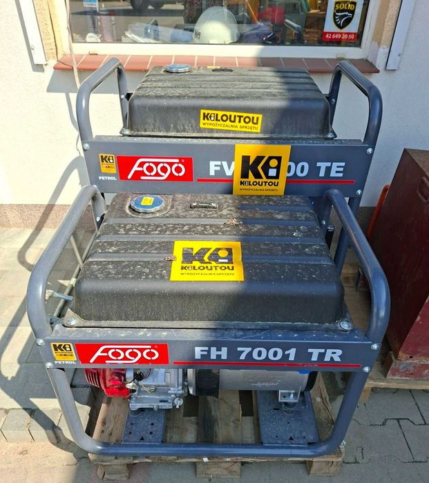 Wynajem - Agregat prądotwórczy 10kVA, 17kVa