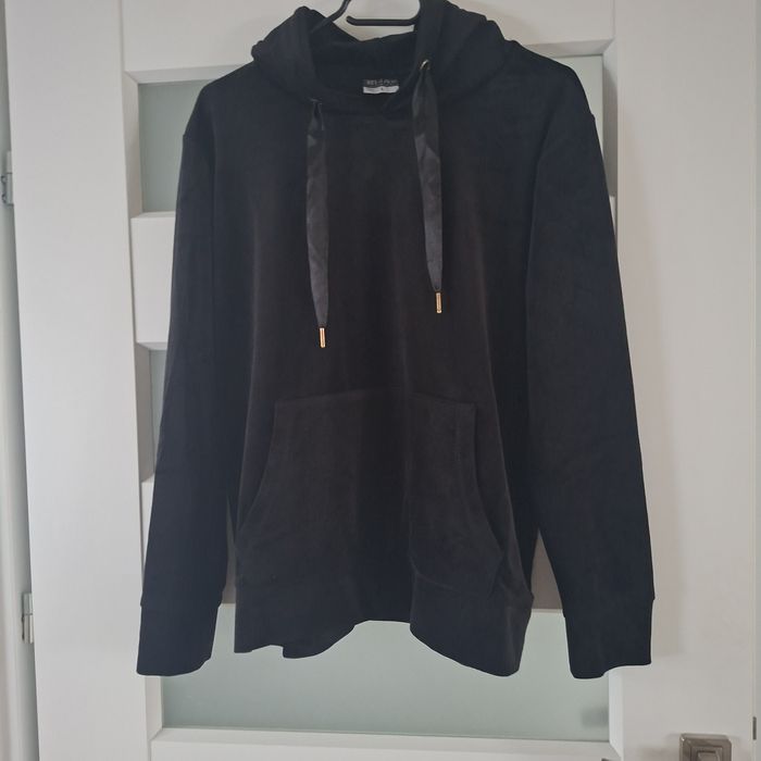 Bluza damska welurowa L