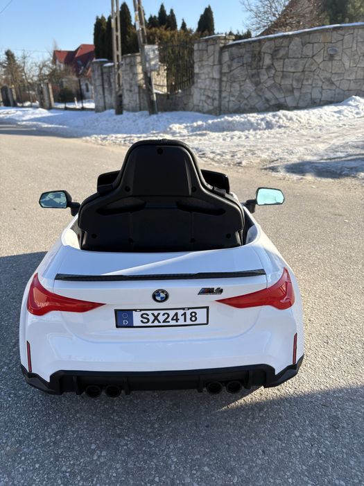 samochód na akumulator dla dzieci BMW M4 auto elektryczne pilot