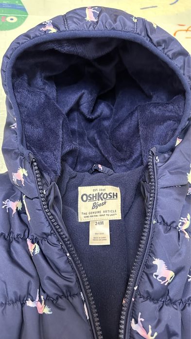 Нова тепла зимова куртка OshKosh від Carters