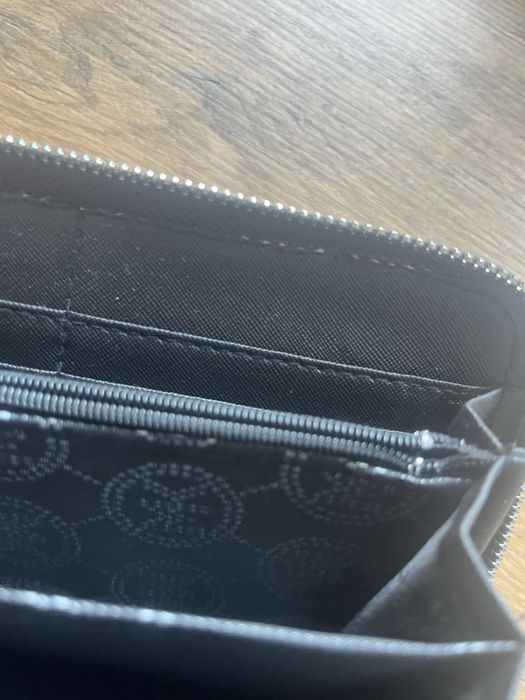 Portfel Michael Kors damski Jet Set Travel Krokodyl Metaliczny Grafit duży
