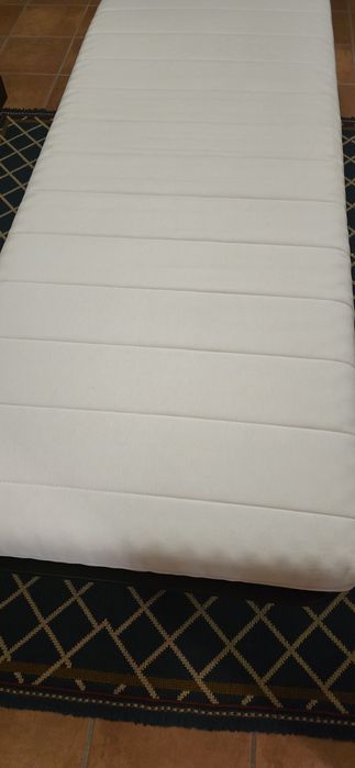 Cama de solteiro 80x200 com colchão