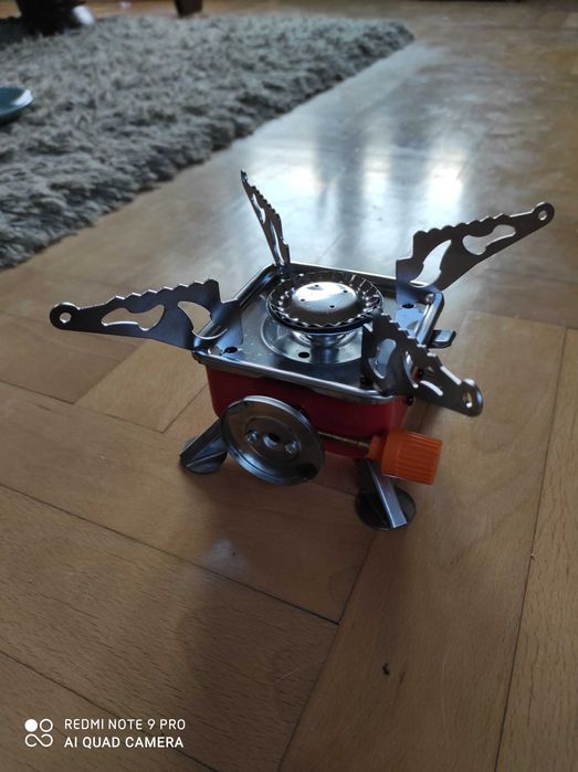 KUCHENKA GAZOWA przenośna turystyczna na gaz kartusz składana