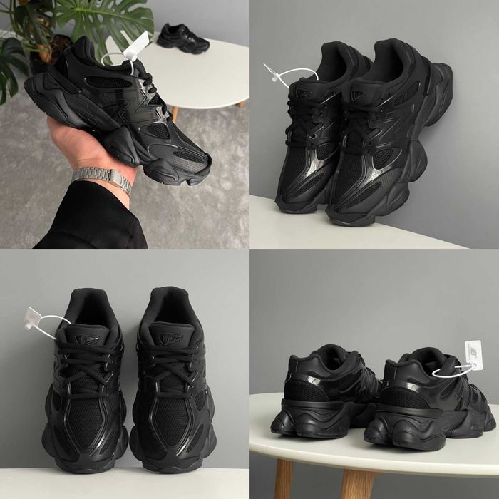 Кроссовки New Balance 9060 x Black Cat 36-45 Новинка Весны! Купить!