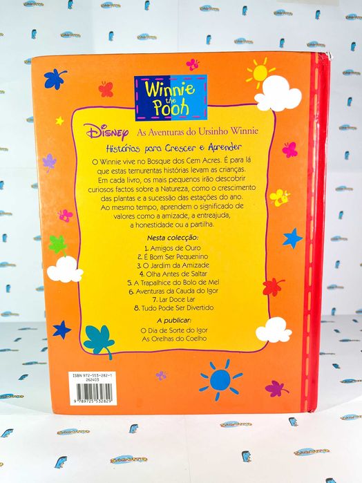 Livro Winnie The Pooh O Jardim da Amizade