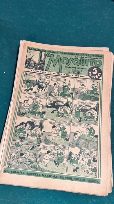 Coleção O Mosquito (1936-1961) | Banda Desenhada Antiga
