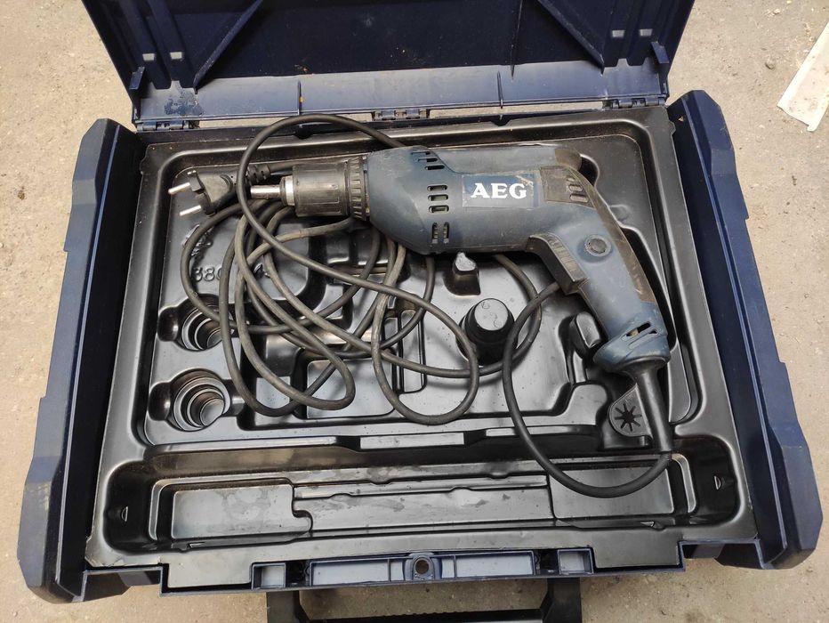 Wkrętarka AEG SE 4000 ze sprzęgłem do płyt dociskowa 3600rpm 550W 230V