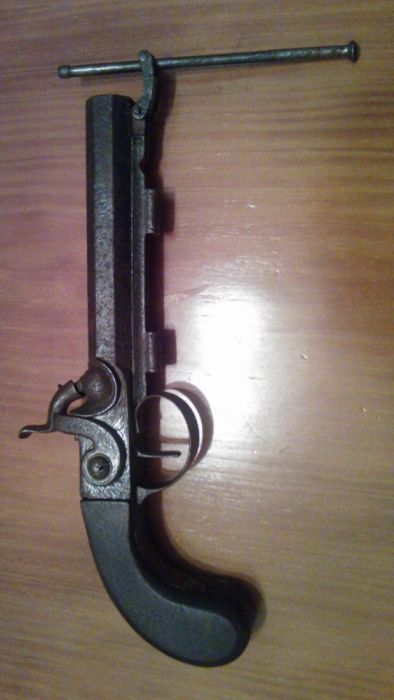 Box Lock Pistol "Cogswell" 1830 RARA