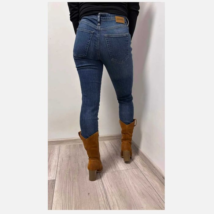 Diesel Babhii W26 L32 Damskie Jeans Spodnie Slim Fit Niebieskie Denim Y2K