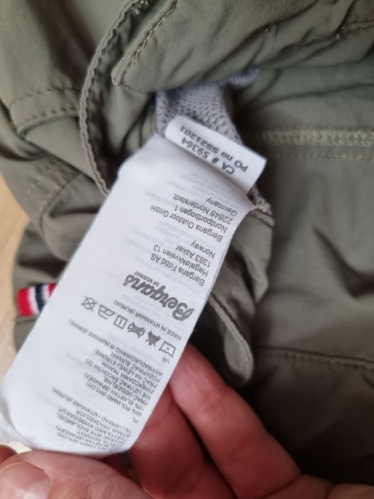 Spodenki szorty Bergans S 36