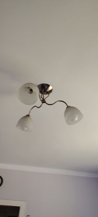 Lampa sufitowa 3 kloszowa