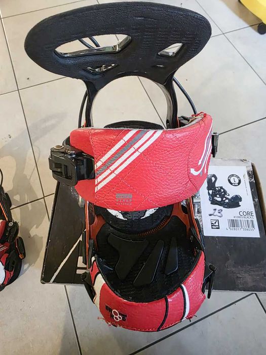 Wiązania do deski snowboardowej SP FASTEC CORE (czarne) Żnin • OLX.pl