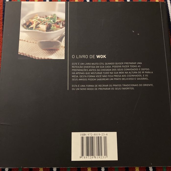 O Livro do Wok 100 receitas frescas e deliciosas