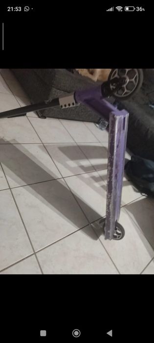 Deck native roxo