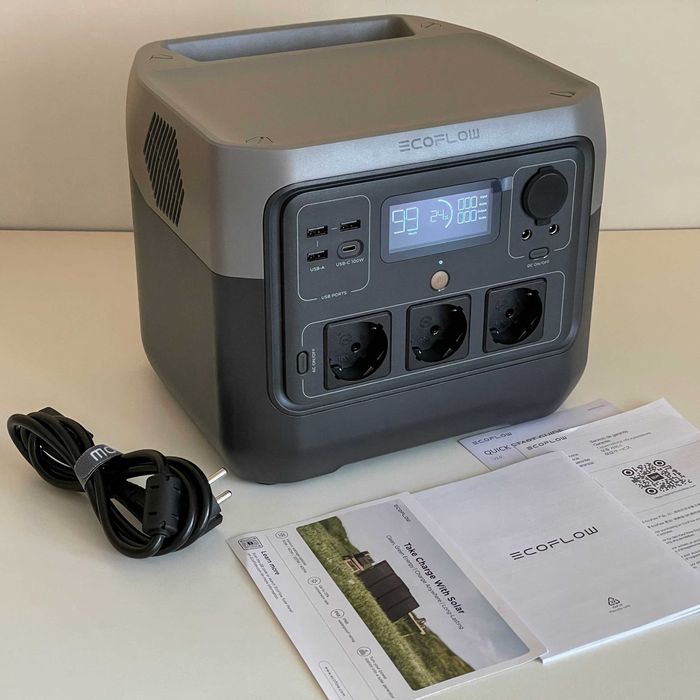 Зарядна станція EcoFlow River 2 Pro. Зарядная станция екофлоу 768 ВтЧ, 800W ( 1600W )