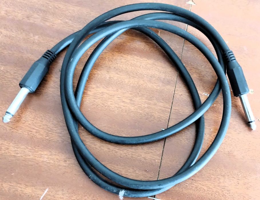 Conjunto 9 Cabos Audio Jack XLR Micro Amplificador Guitarra