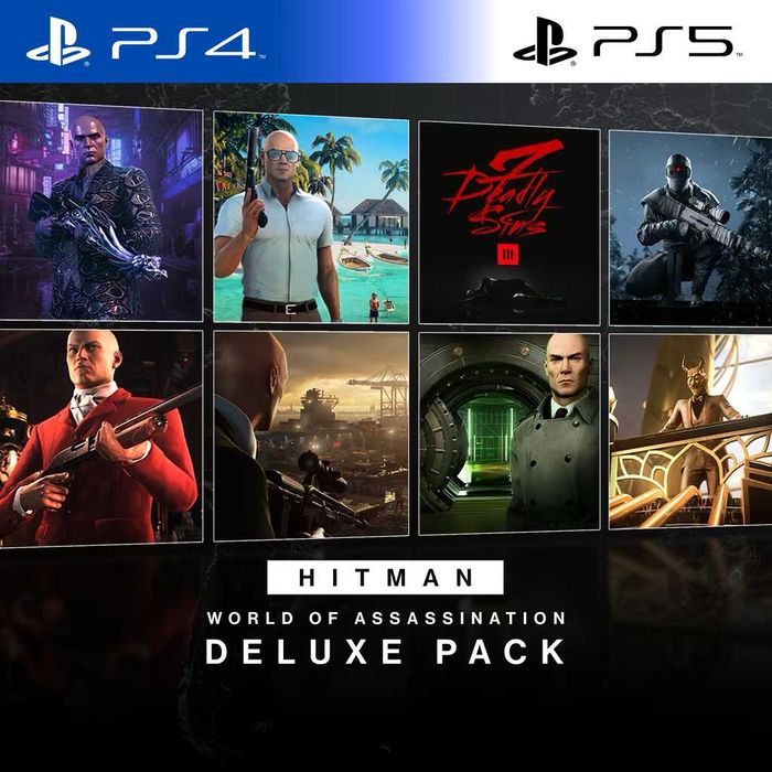 HITMAN World of Assassination PS4/PS5 PSVR2 Акаунт VR Access Deluxe
