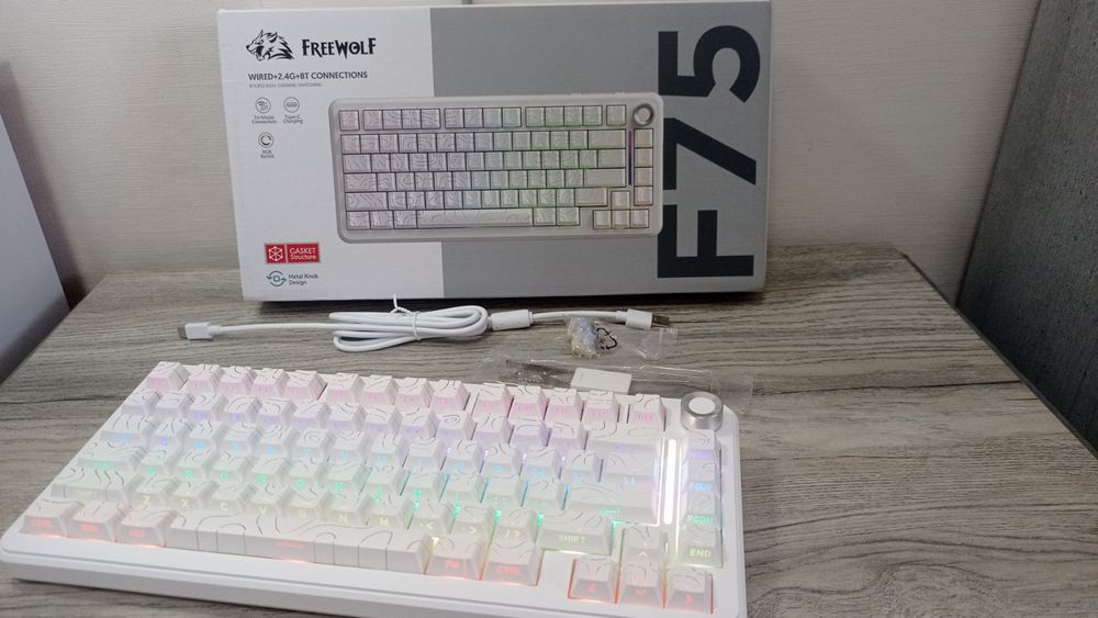 Aula f75 механічна клавіатура