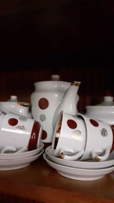 кофейний набор сервиз чашки Новый 15 предметов