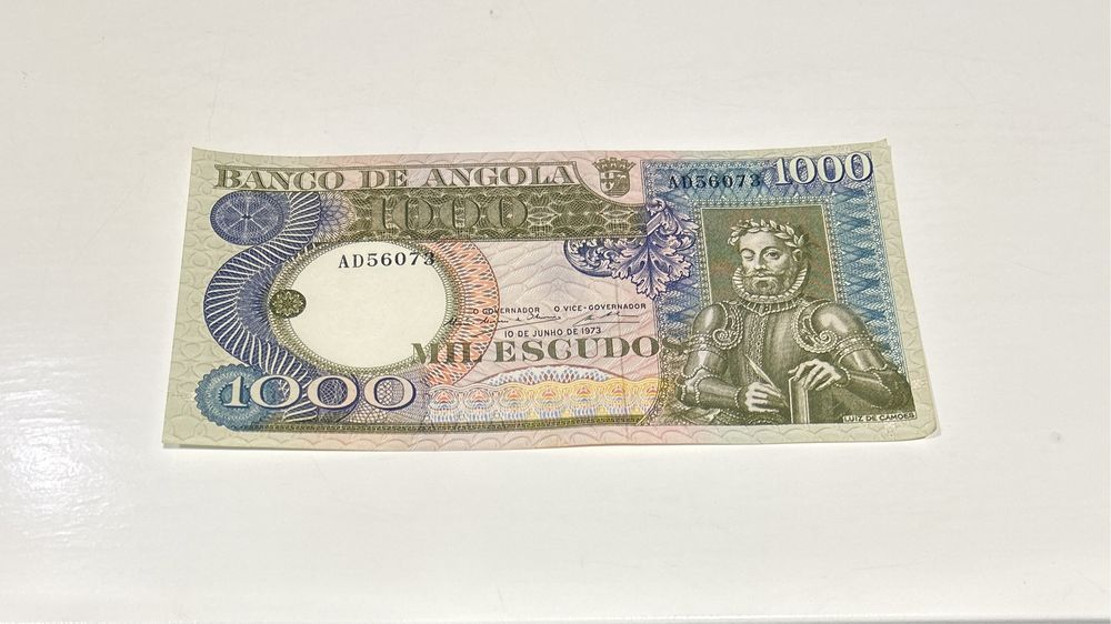 Notas antigas - BANCO DE ANGOLA