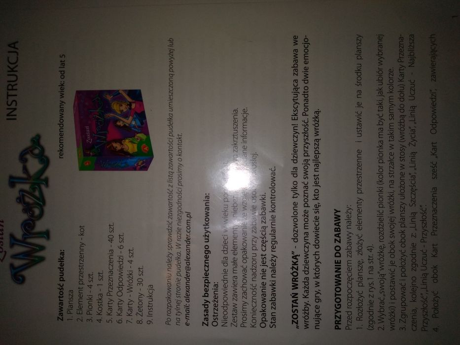 Zostań wróżką. Gra