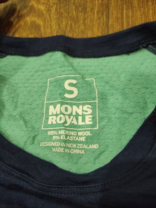 S Mons Royalе merino wool оригінальна жіноча термо кофта, лонгслів