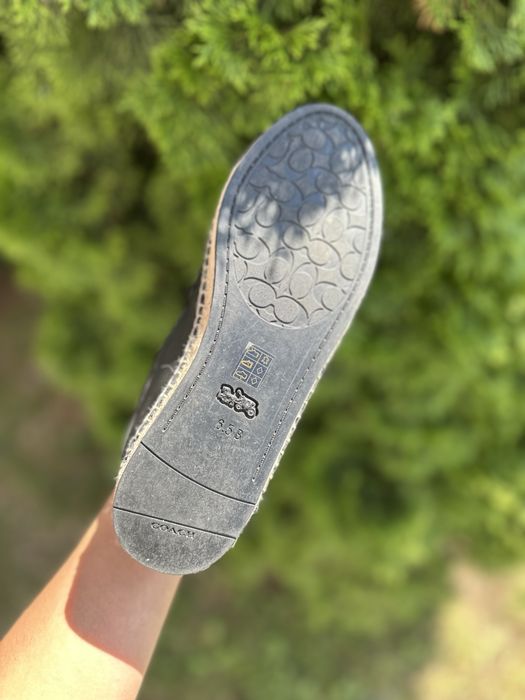 Лофери coach, сліпони, шкіряні лофери