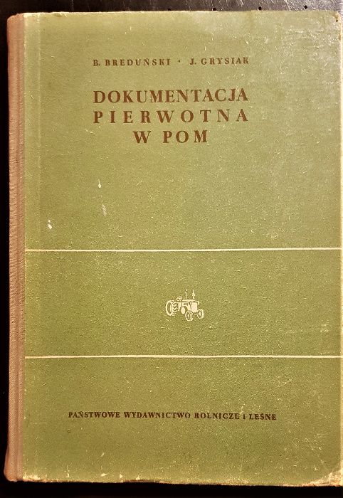 Dokumentacja pierwotna w POM normy pracochłonności, środki trwałe OT