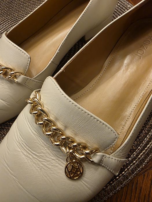 Kazar skorzane loafersy