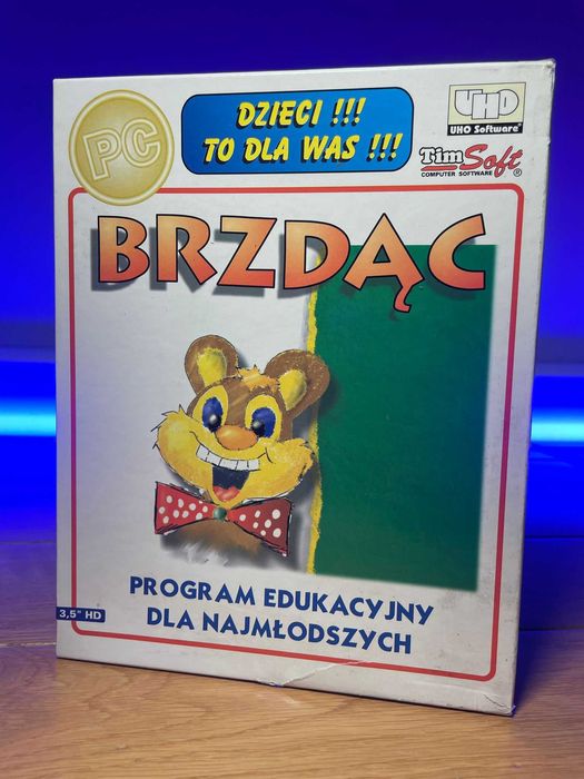 Brzdąc | edukacyjna gra dla dzieci, Big Box PC, dyskietka 3,5" 1995