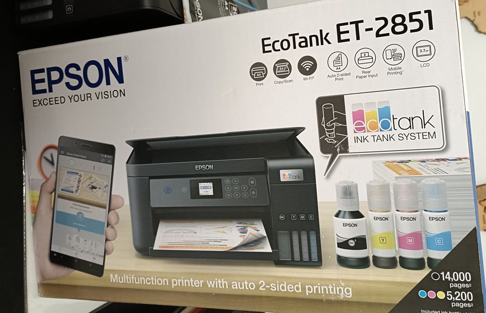 Epson ET-2851 (Nova) C/ Caixa e Fatura