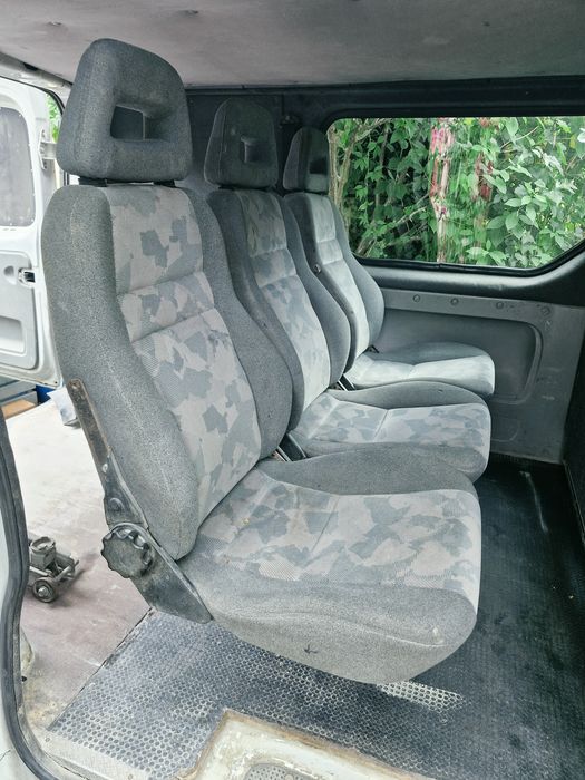 Fotele Tylne Bus Opel Vivaro