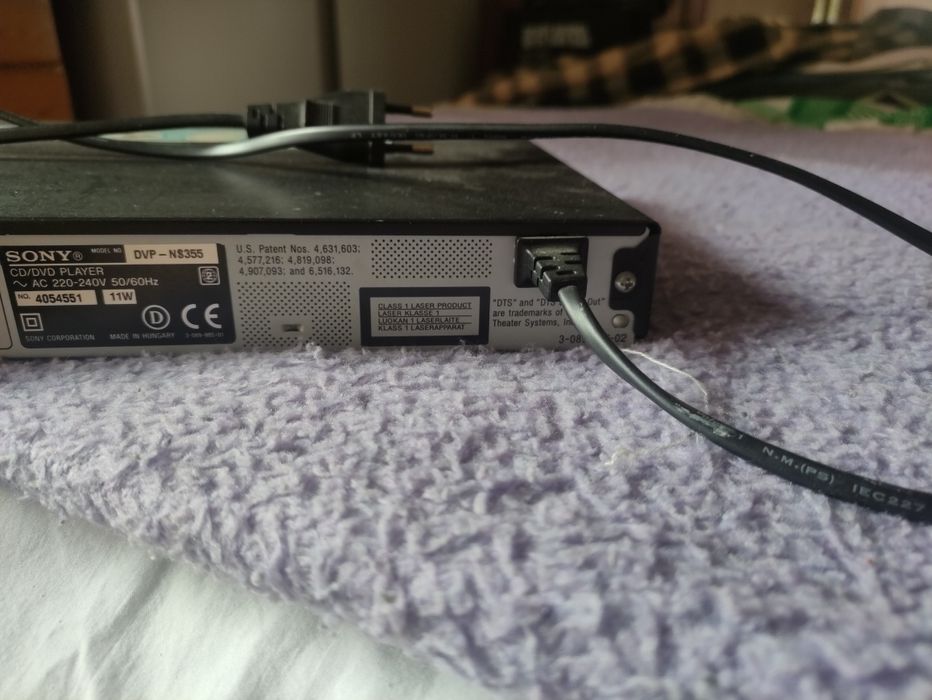 SONY leitor DVD, CD, MP3