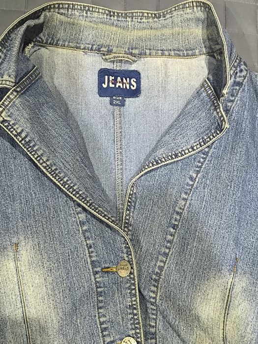 Katana jeansowa kurtka