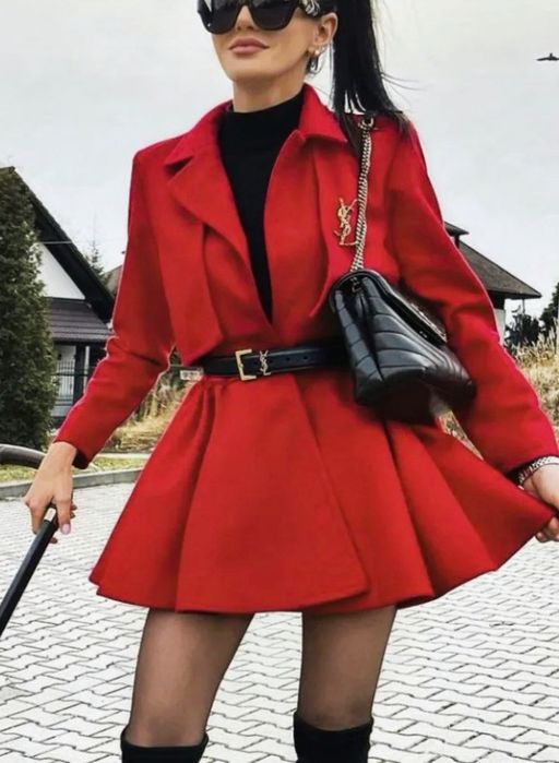 Czerwony płaszcz Red Love