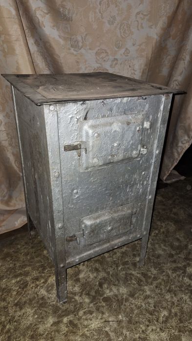 Piec koza żeliwny i szamotowy