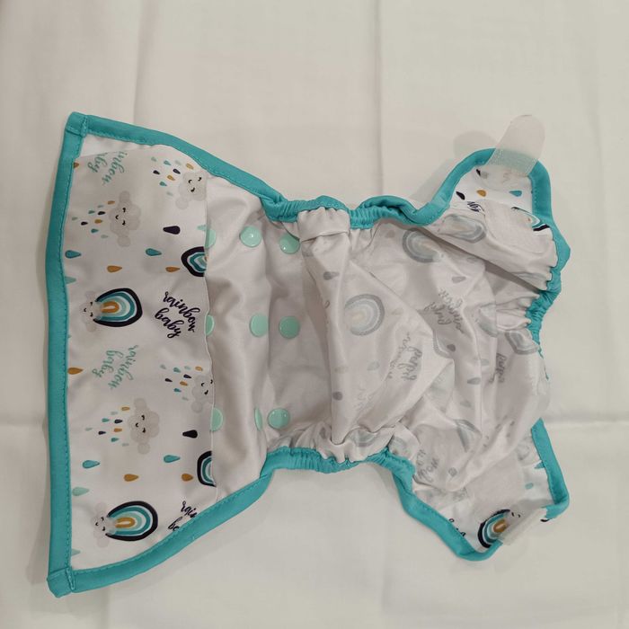 Pack de 5 fraldas reutilizáveis e 10 absorventes