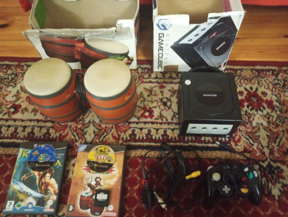 Nintendo gamecube z bongosami donkey konga