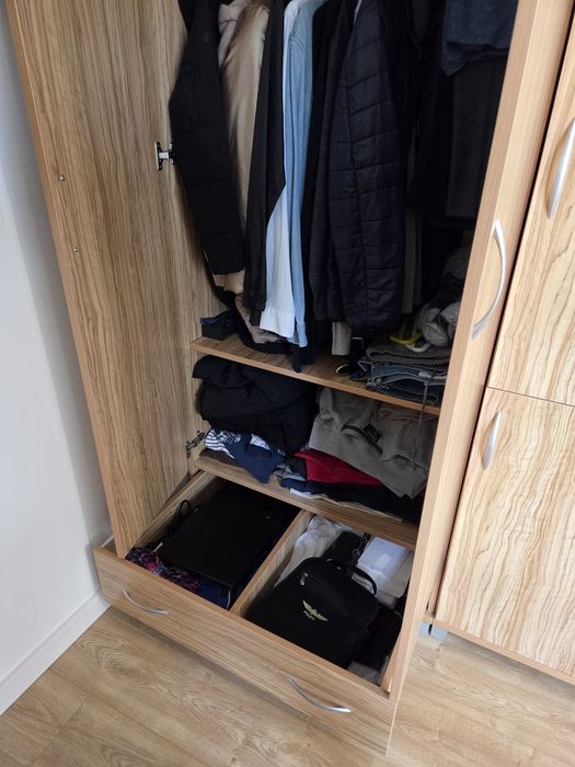 Szafa duża 85x60x210 pyta oliwkowa na zamówienie