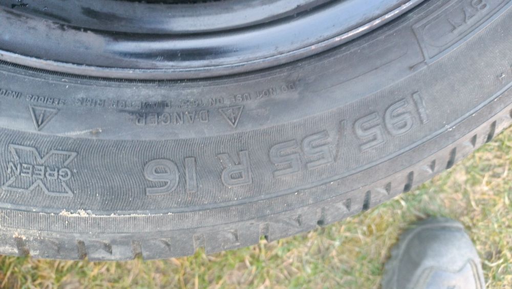 Felgi stalowe 16 4x108 et23 Citroen Peugeot opony do wymiany okazja