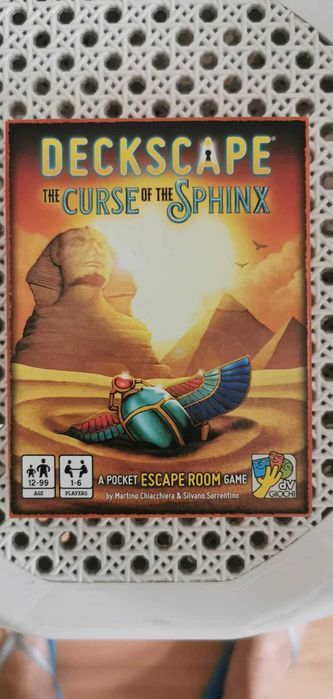 Jogo Deckscape The Curse of the Sphinx