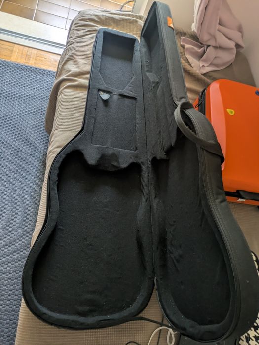 Estojo semi rigido para guitarra