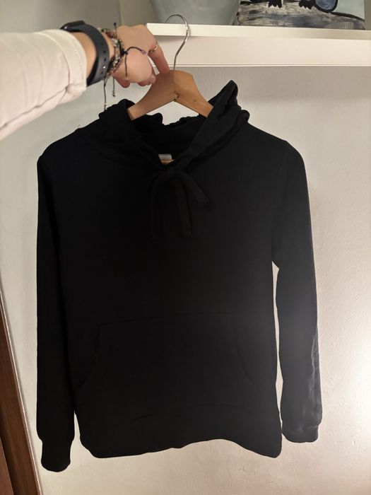 Bluza czarna kieszen