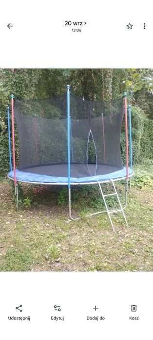 Trampolina ogrodowa