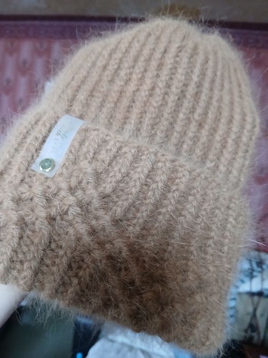 Вязаний комплект із ангори