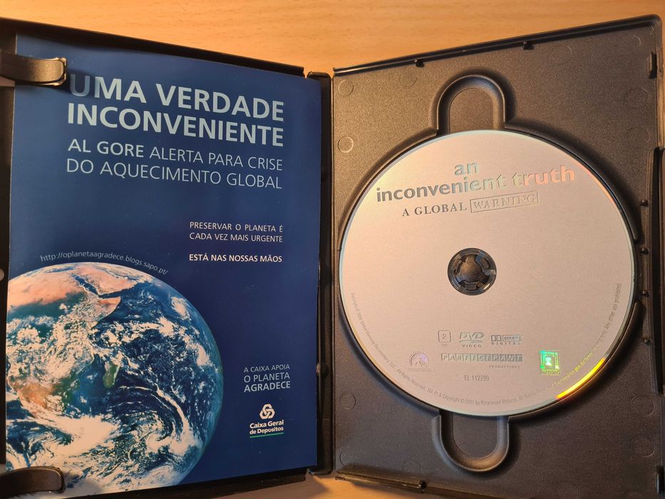 Filme "Uma Verdade Inconveniente" em DVD
