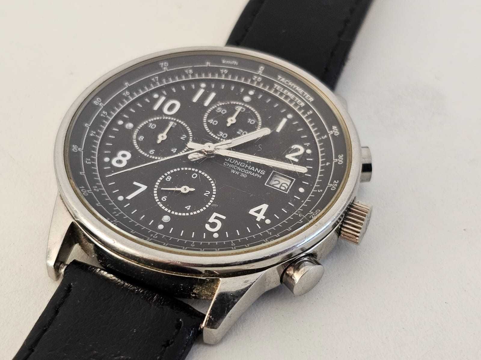 Junghans Chronograph WR50 zegarek m ski kwarcowy Zamo OLX.pl