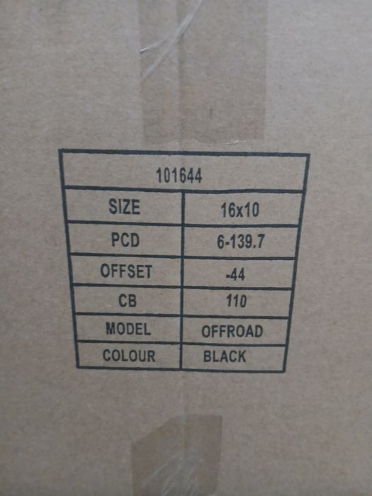 4 Jantes novas 16x10 furação japonesa et -44