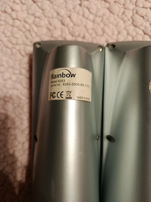 colunas de som rainbow