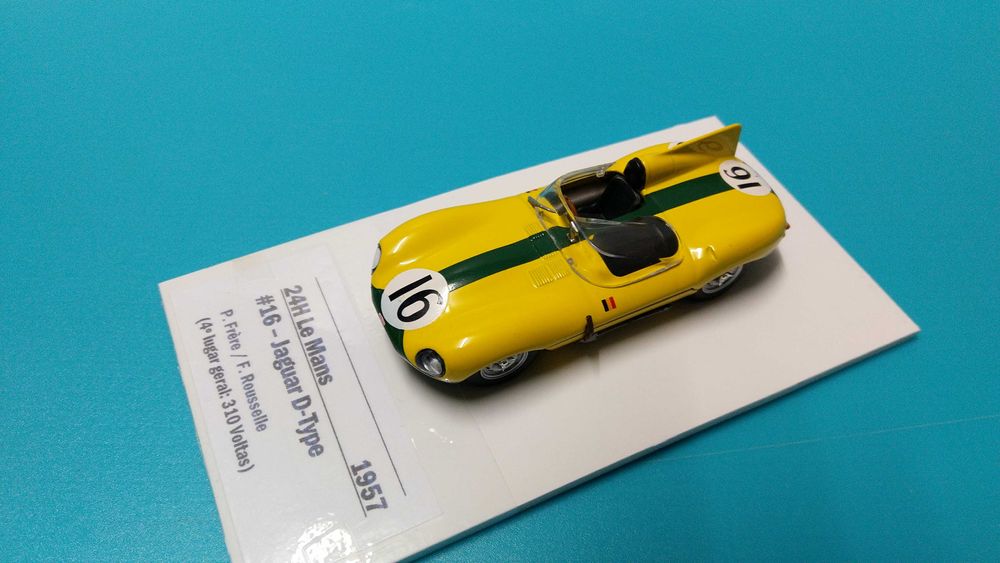 Jaguar D-Type #16 - 24h Le Mans 1957: Miniatura escala 1/43